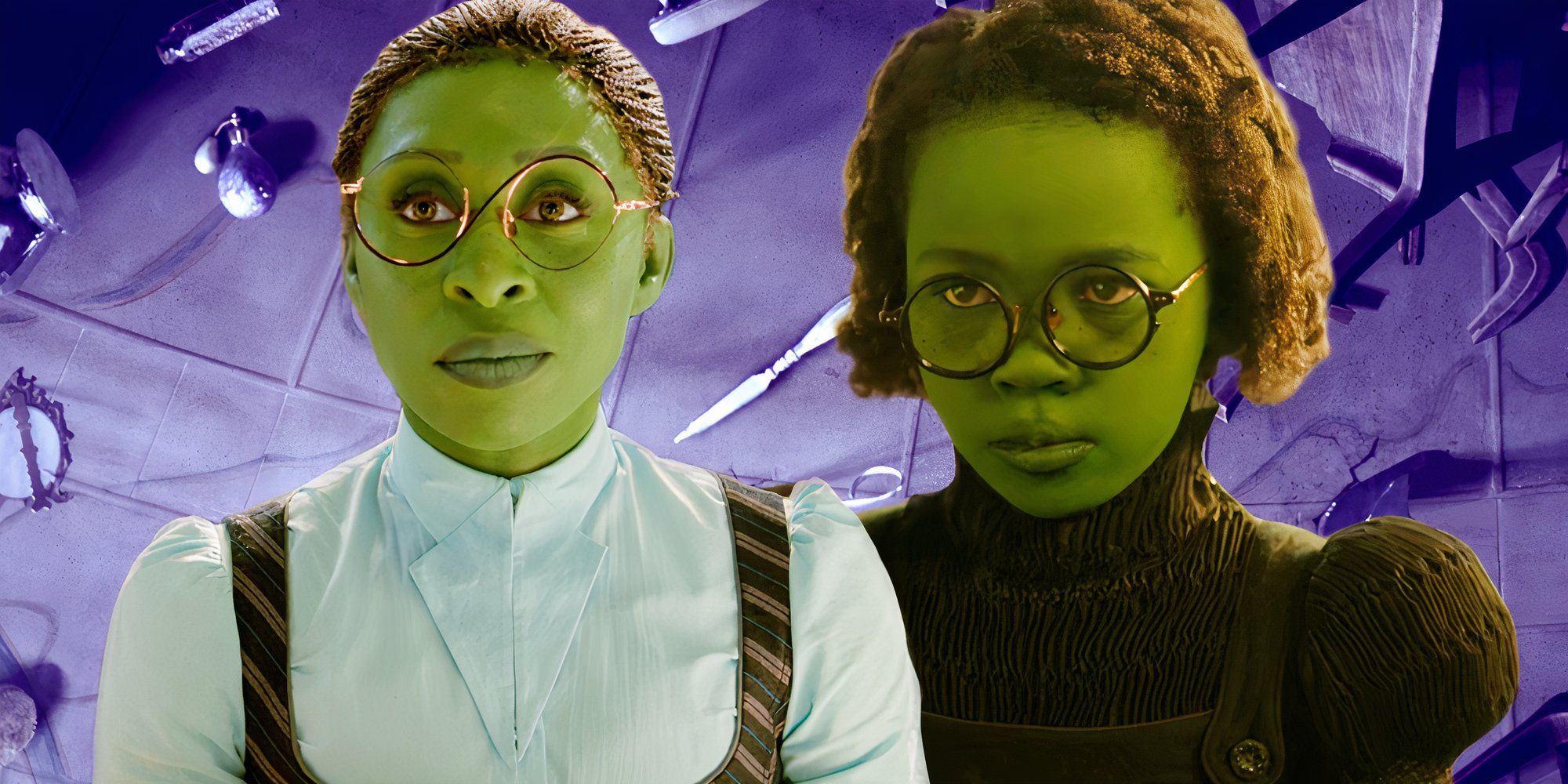 Elphaba imagery from Jon M. Chu&rsquo;s Wicked.