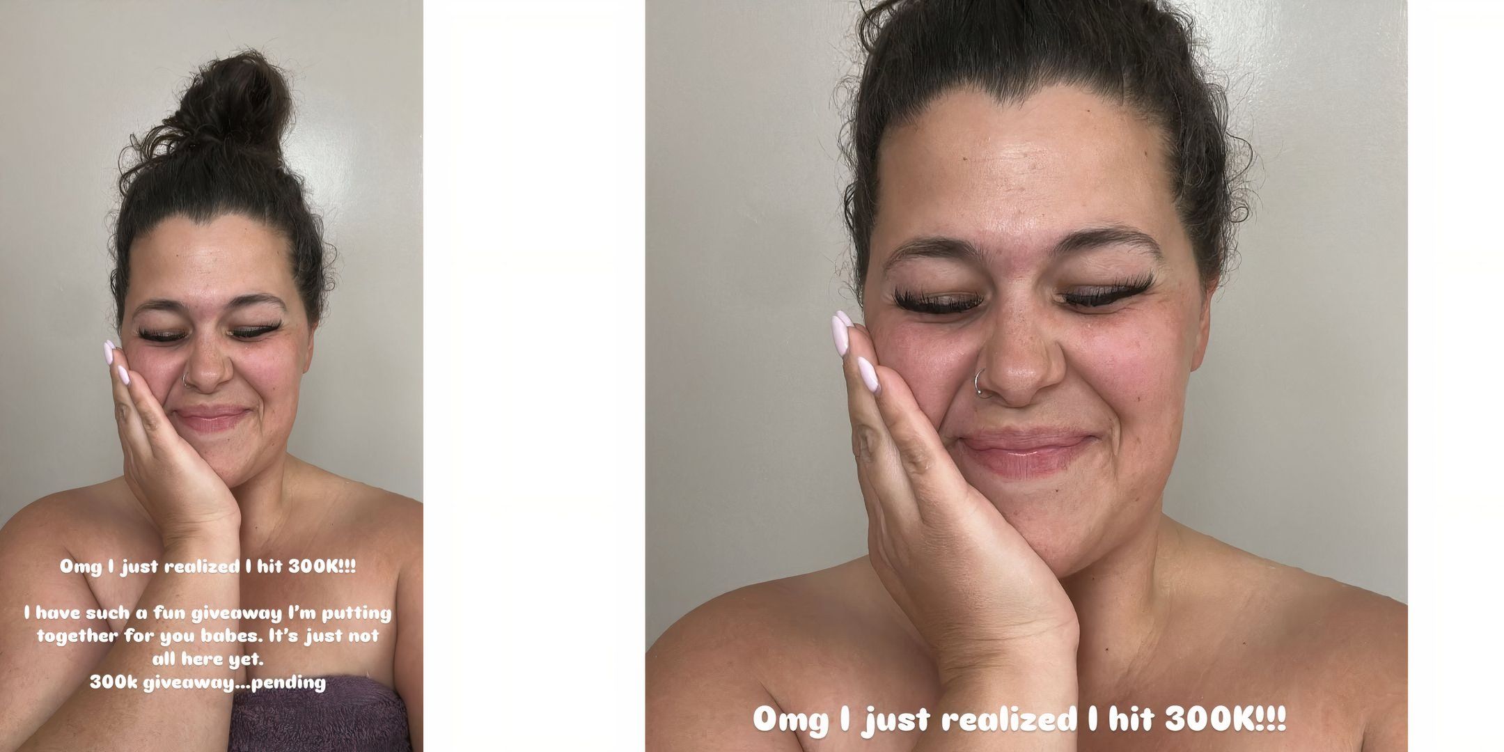Emily Bieberly from 90 Day Fiancé Happily Ever After Instagram milestone