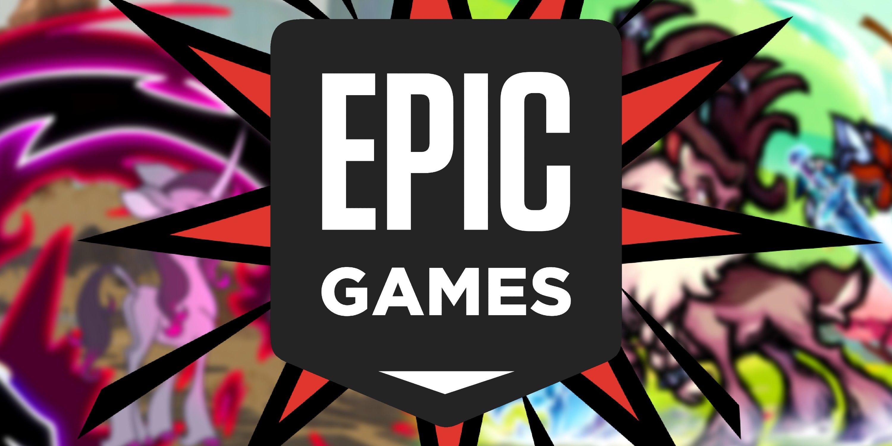 epic-games-logo-with-a-comic-starburst-behind-it-and-screenshots-from-thems-fightin-herds A Epic Games agora está dando jogos para celular gratuitos a cada semana - aqui está o que é o primeiro