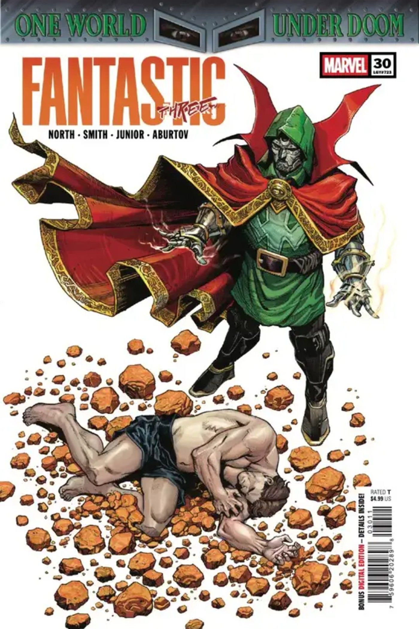cover art by Joshua Cassara, Dean White