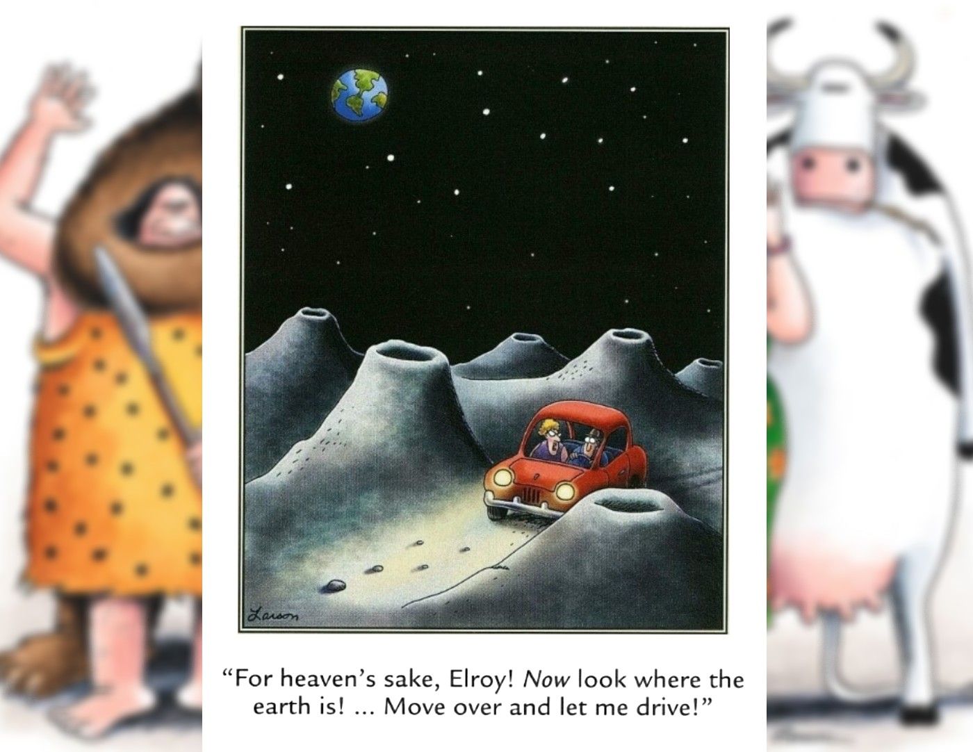 far side driver lost on moon