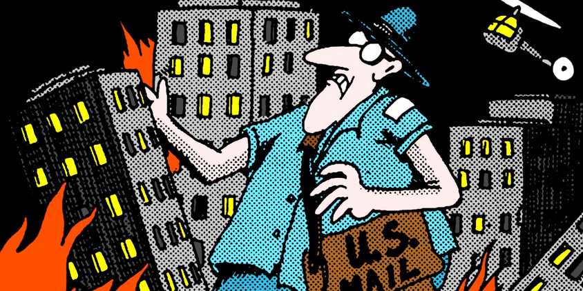 far side giant mailman