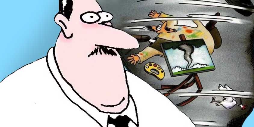 far side guy in a hurricane