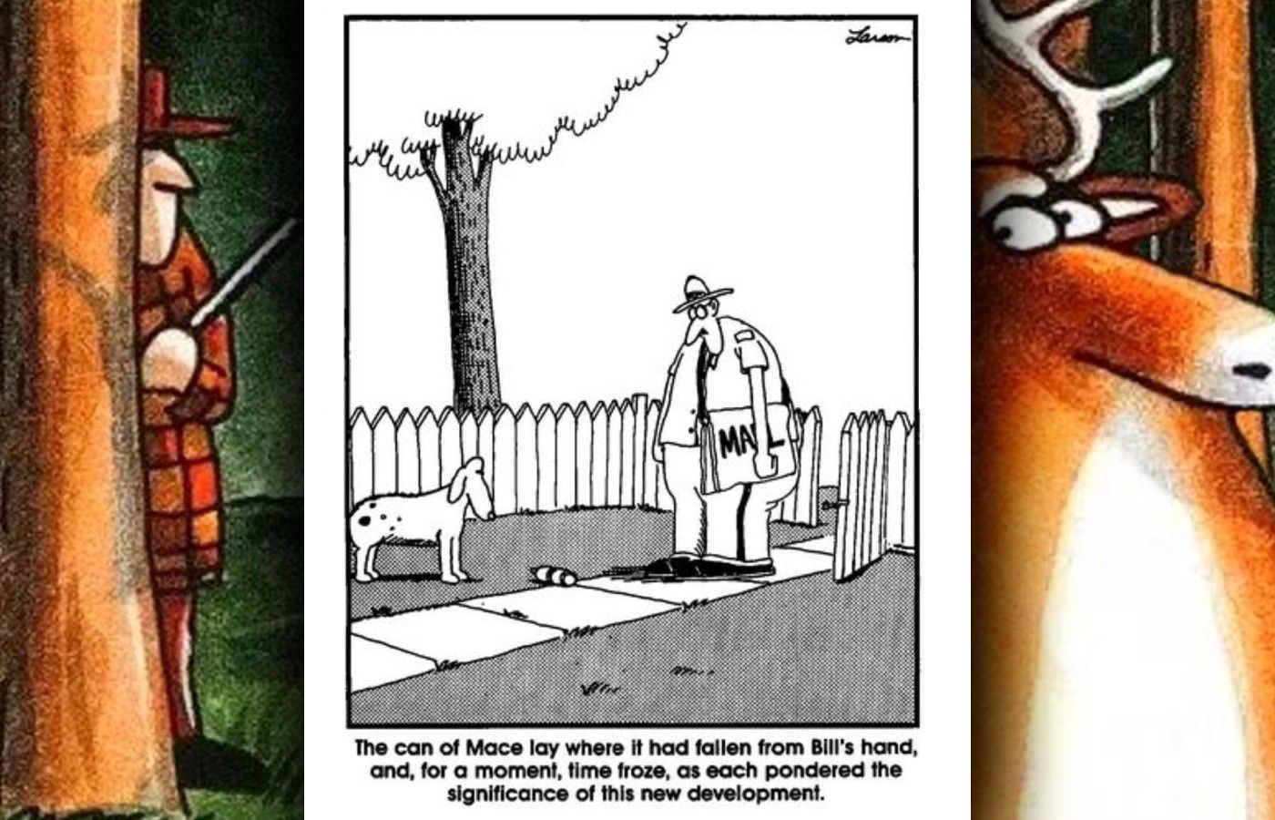 far side mailman mace comic