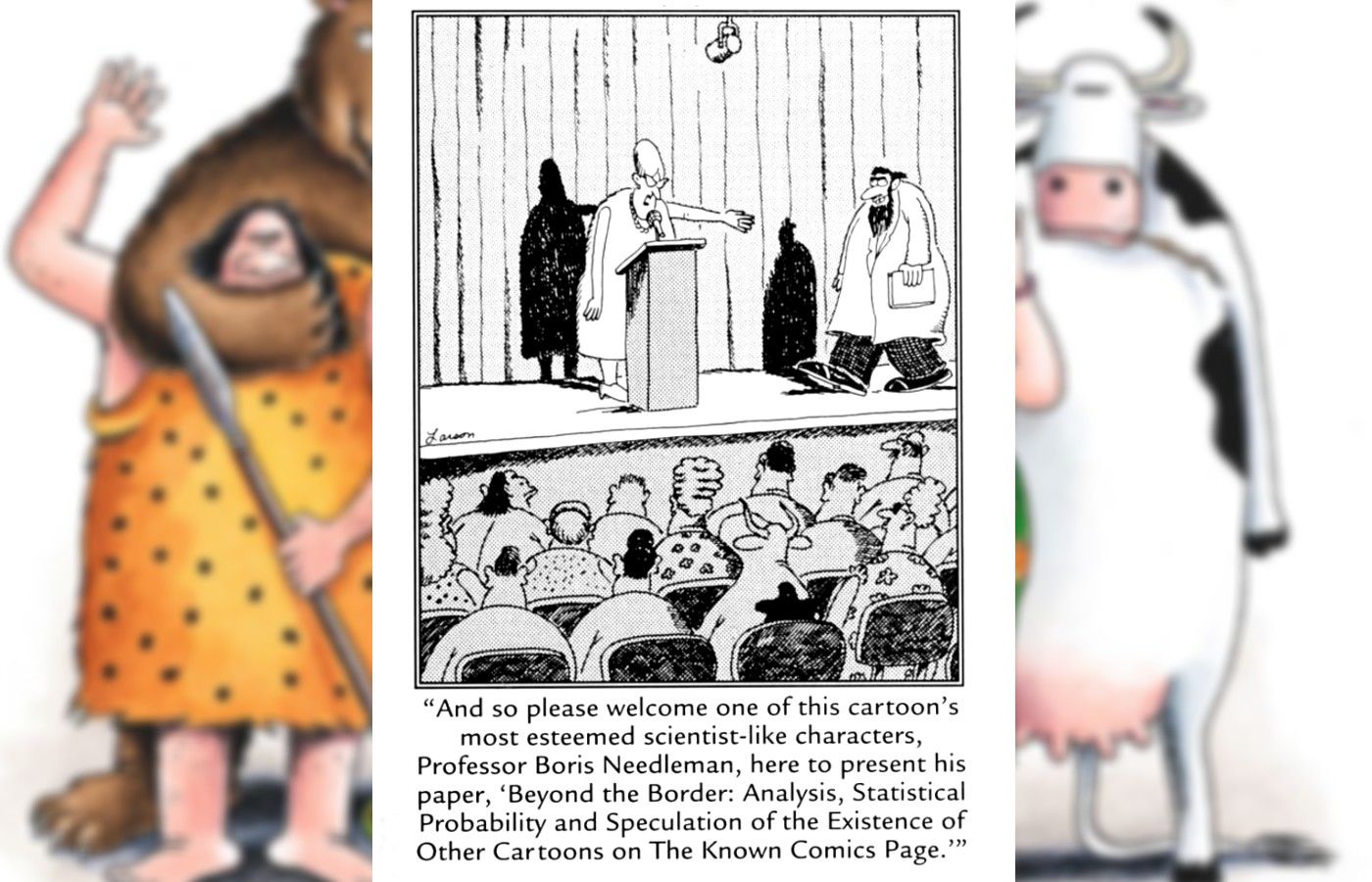 far side meta speech joke