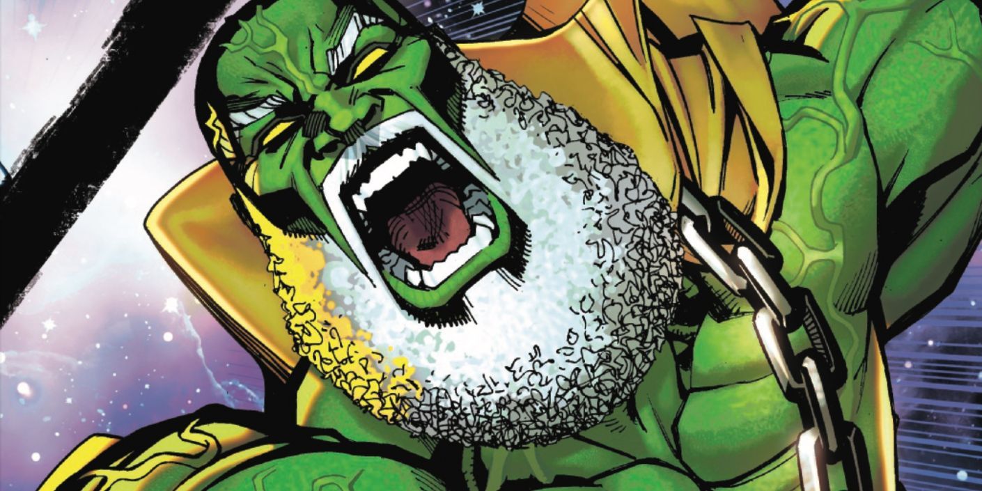 Power Man aka Luke Cage as the Hulk.