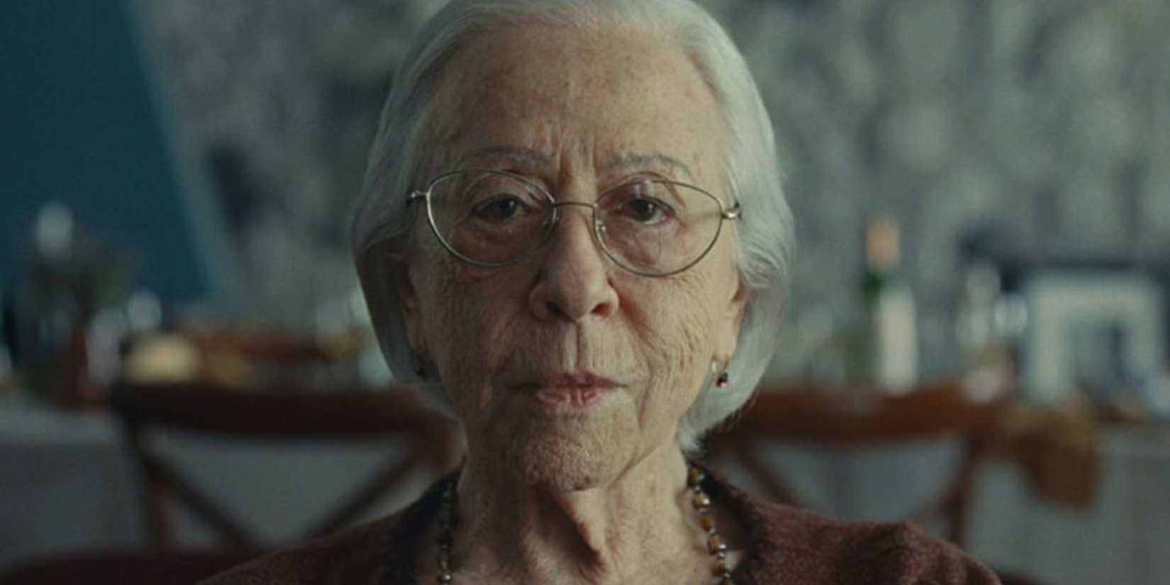 Fernanda Montenegro as older Eunice at the end of I'm Still Here