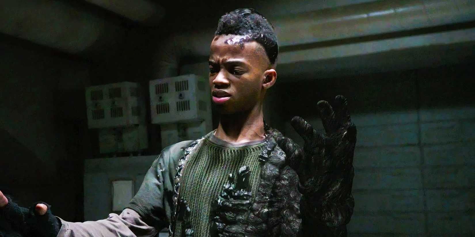Flint going through Terrigenesis in Agents of SHIELD
