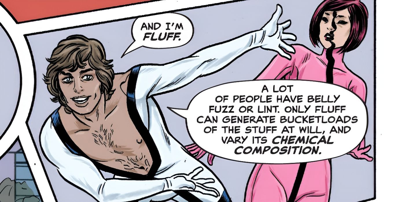 Fluff talks about his gross power.