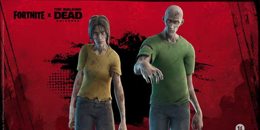 Fortnite Walking Dead Crossover
