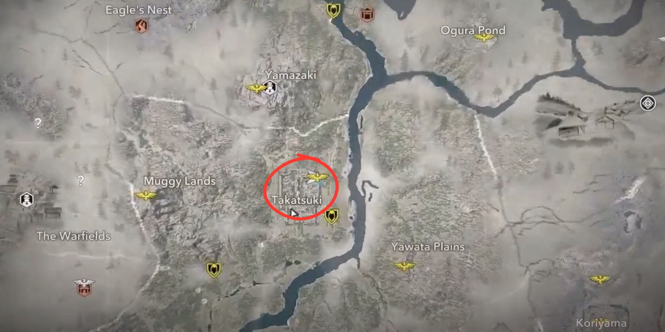 The location for Fujichika Nakayama in AC Shadows