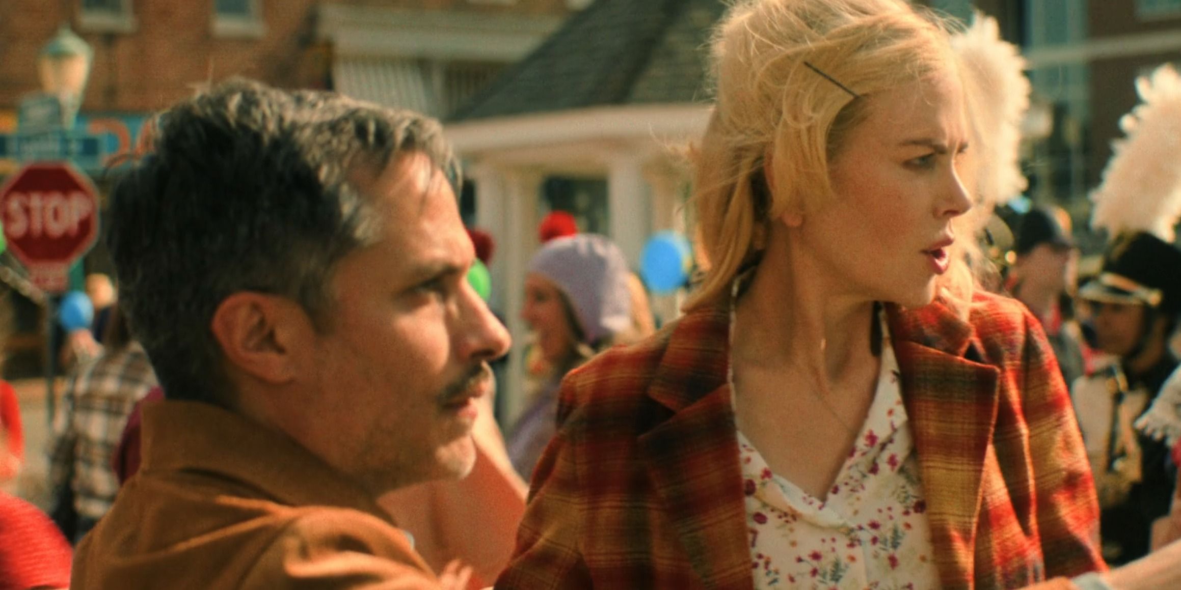 Gael Garcia Bernal and Nicole Kidman in Holland