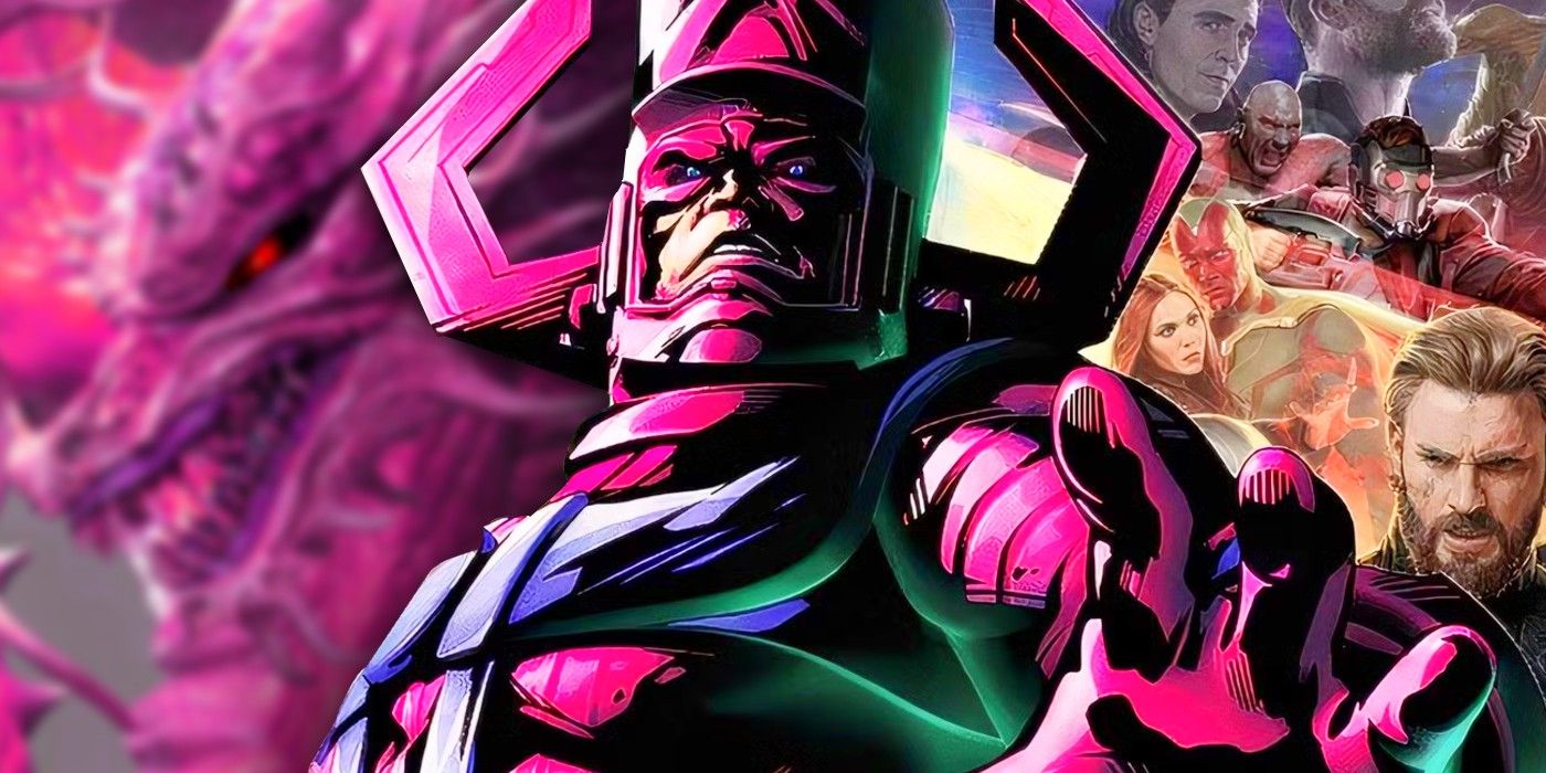 GALACTUS MCU BACKGROUND AND KING GHIDORAH