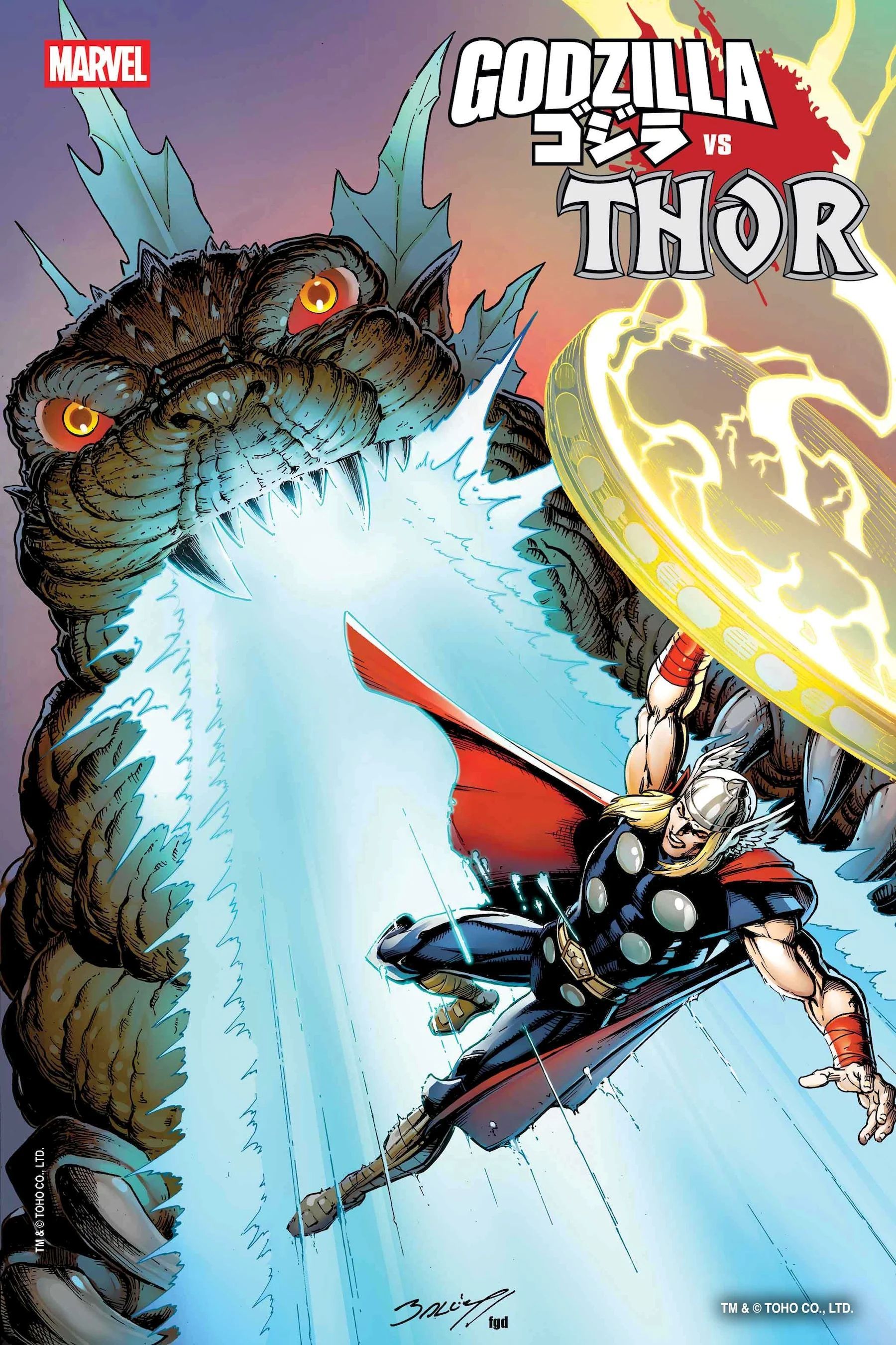 Scontro tra Godzilla e Thor