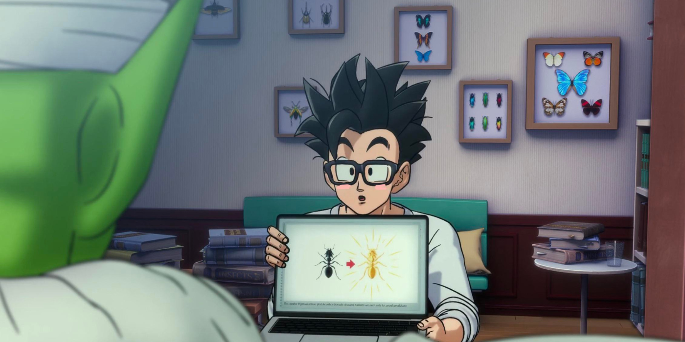 Gohan Nerding Out Over Super Sai-Ants