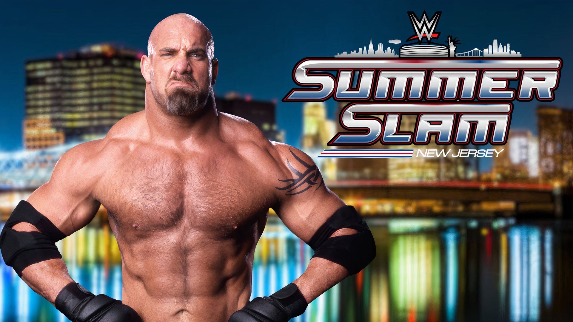 Goldberg SummerSlam blended image