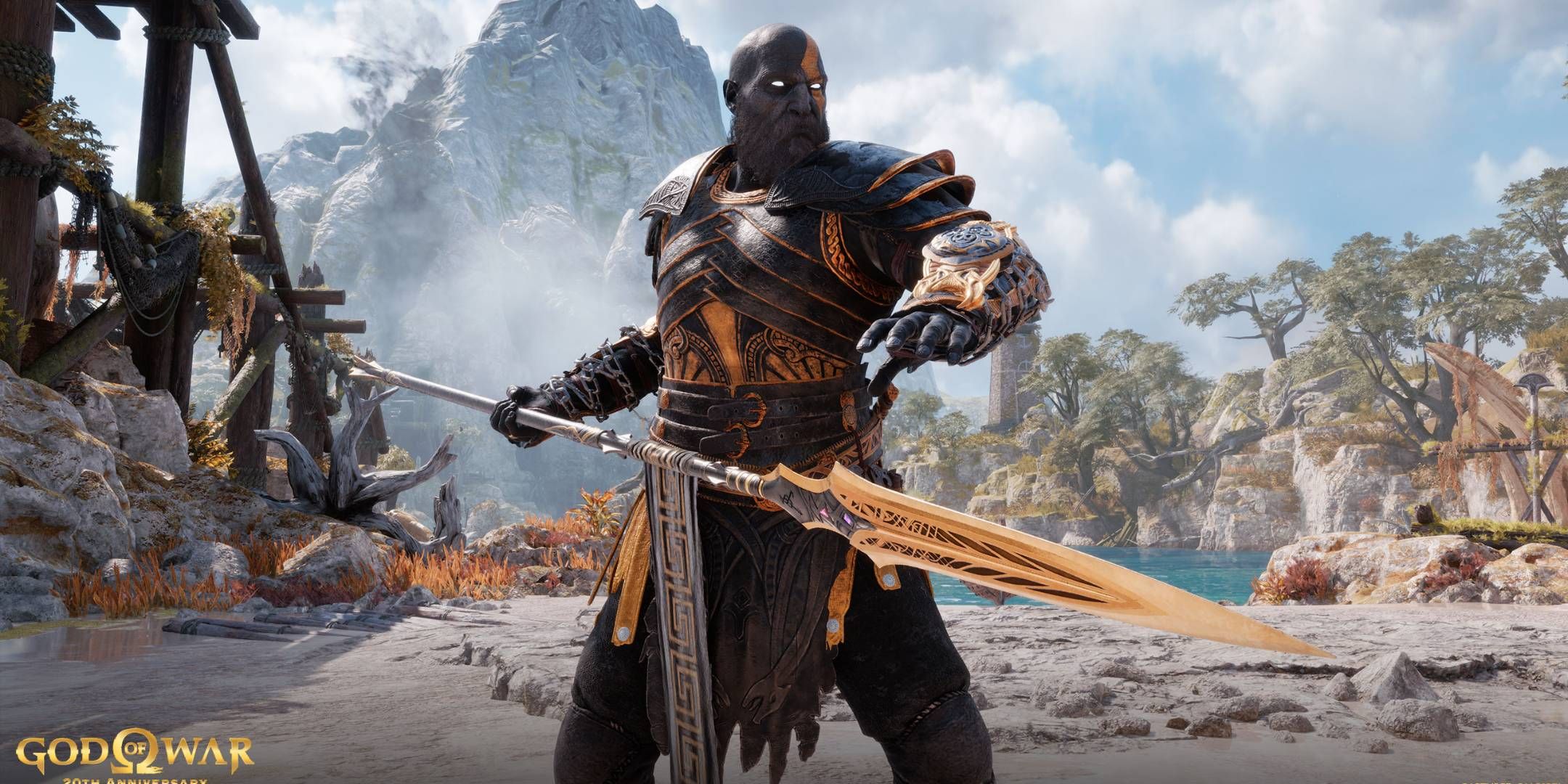 Kratos Dark Odyssey spear skin