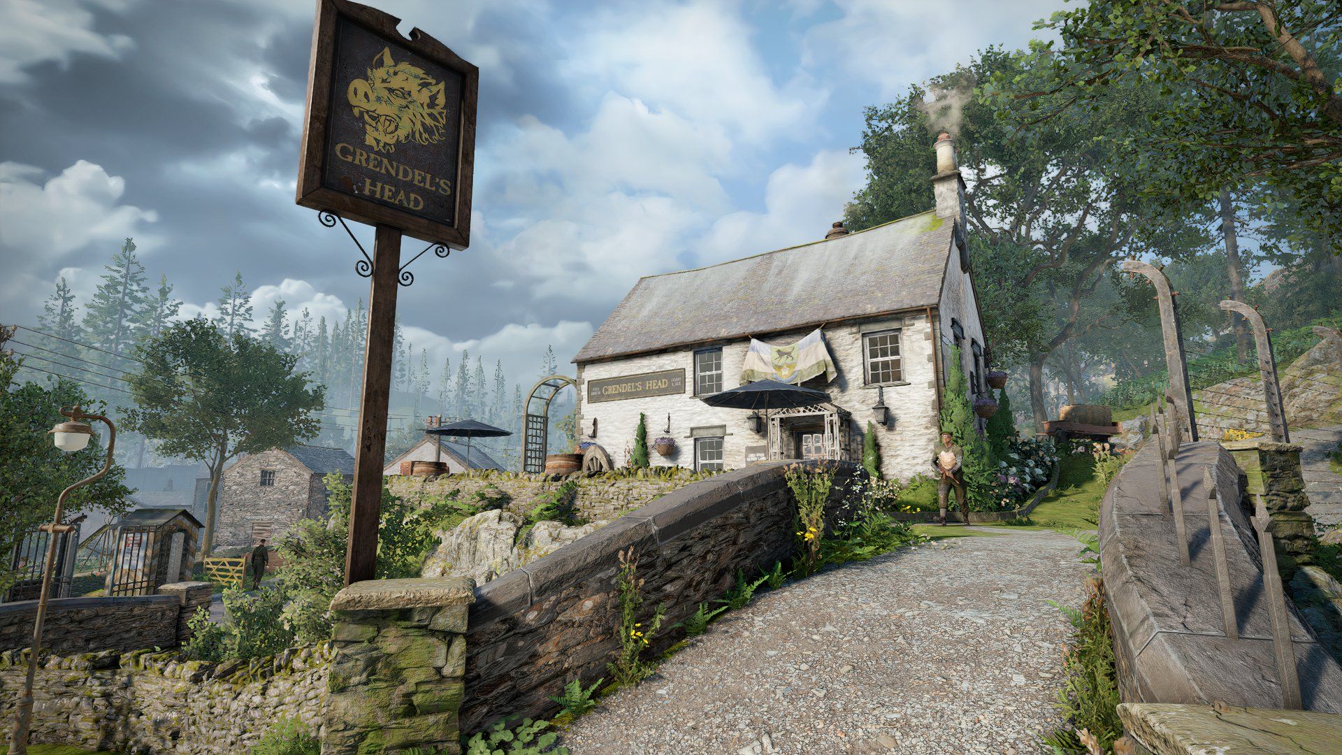 Grendel&rsquo;s Head pub in Atomfall