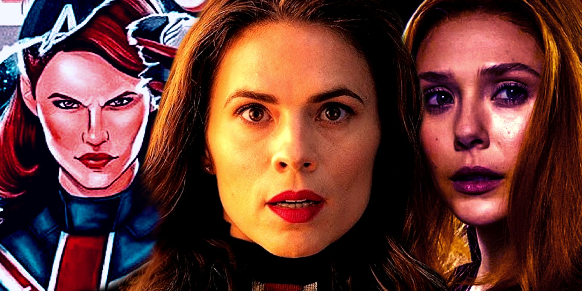 Hayley Atwell&rsquo;s Captain Carter reacts to Scarlet Witch in Doctor Strange in the Multiverse of Madness and What If