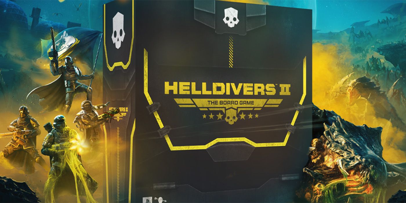 Helldivers 2 Board Game Announced, Revealing First Look At Brood Commander Miniature