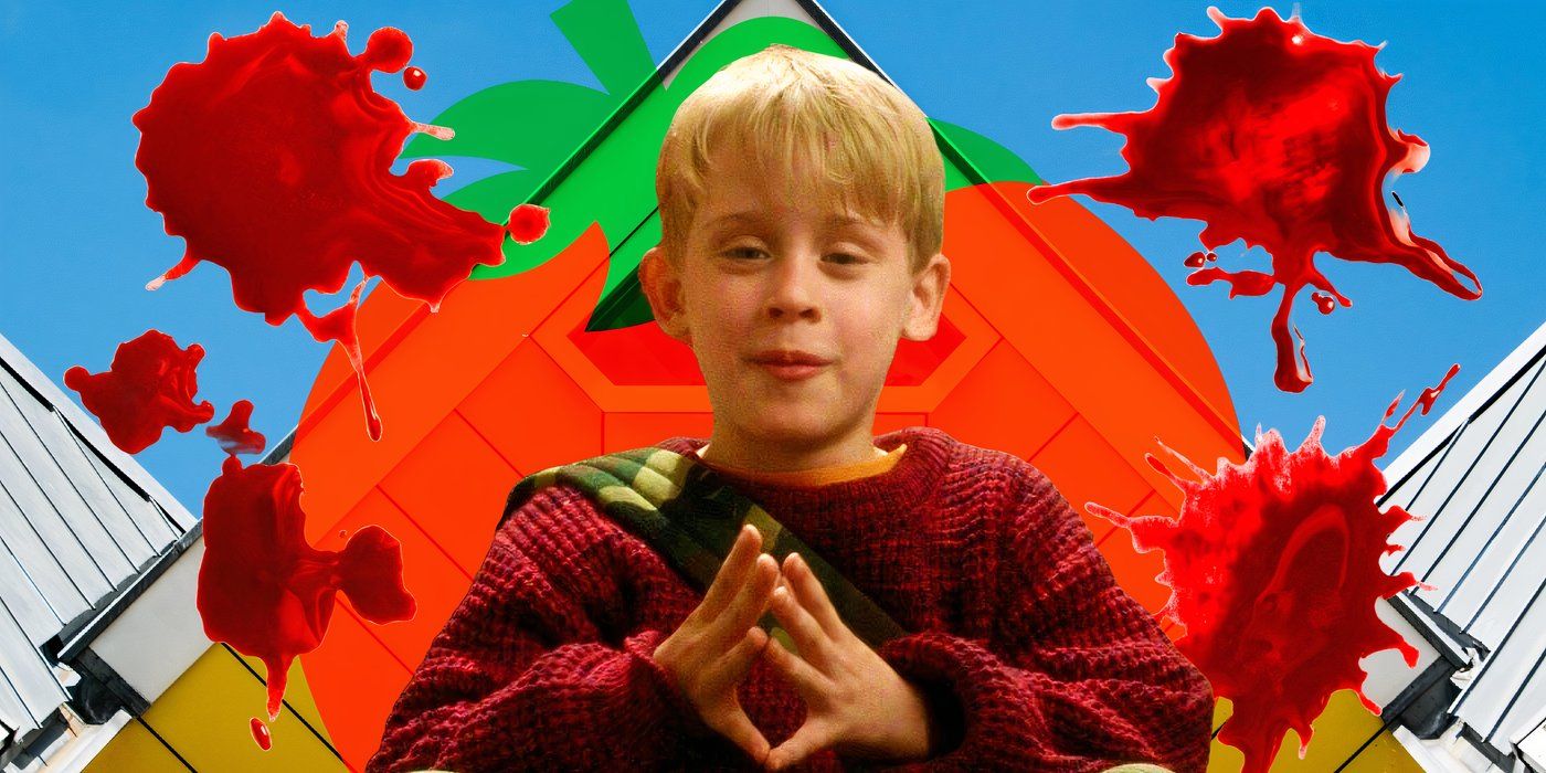 Kevin McCallister in Home Alone with blood around him