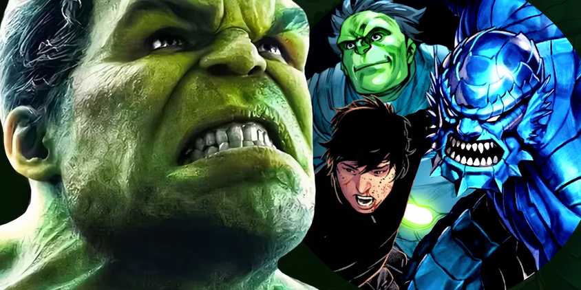 HULK AND HIS VARIOUS SIDEKICKS