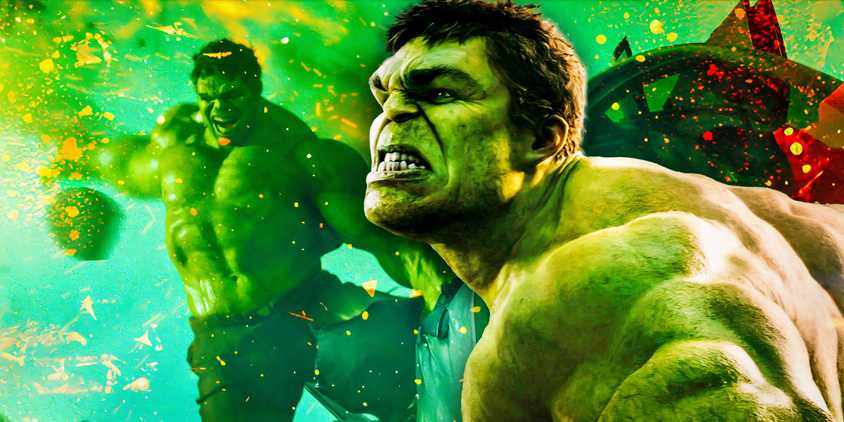 Imagery of Hulk from the MCU
