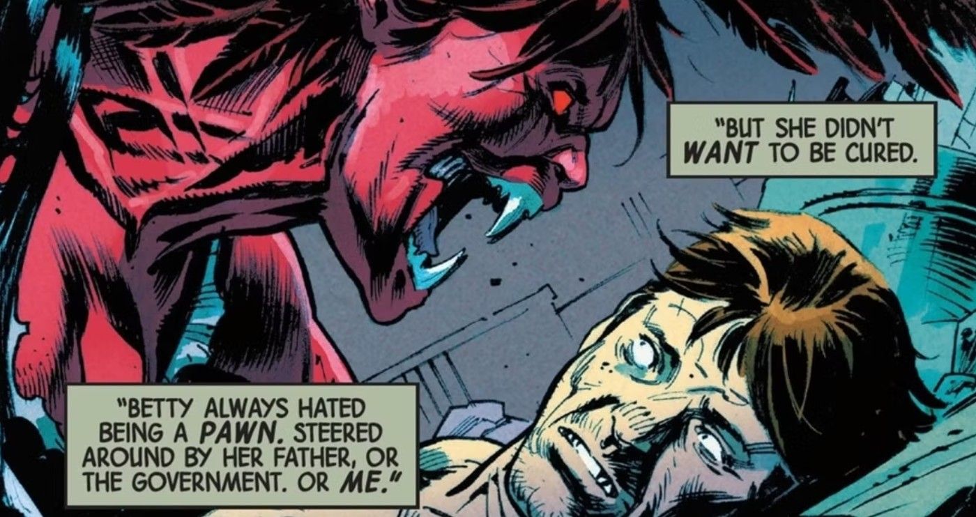 hulk&rsquo;s red harpy hates bruce banner