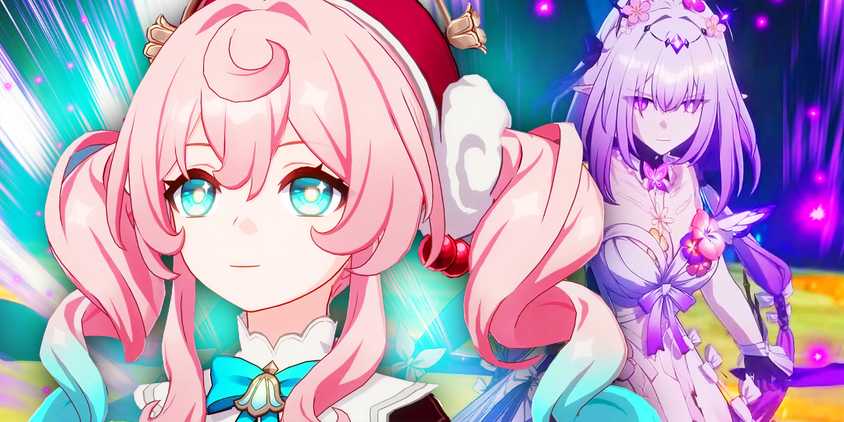 Hyacine and Castorice from Honkai: Star Rail.