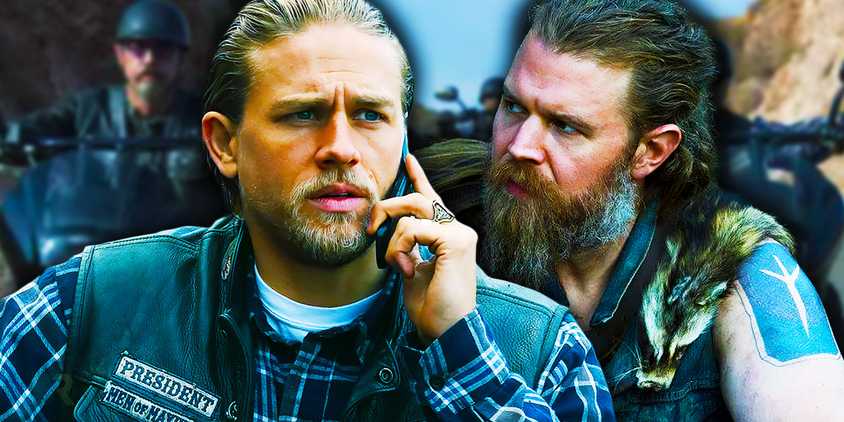 Jax and Opie in Sons of Anarchy