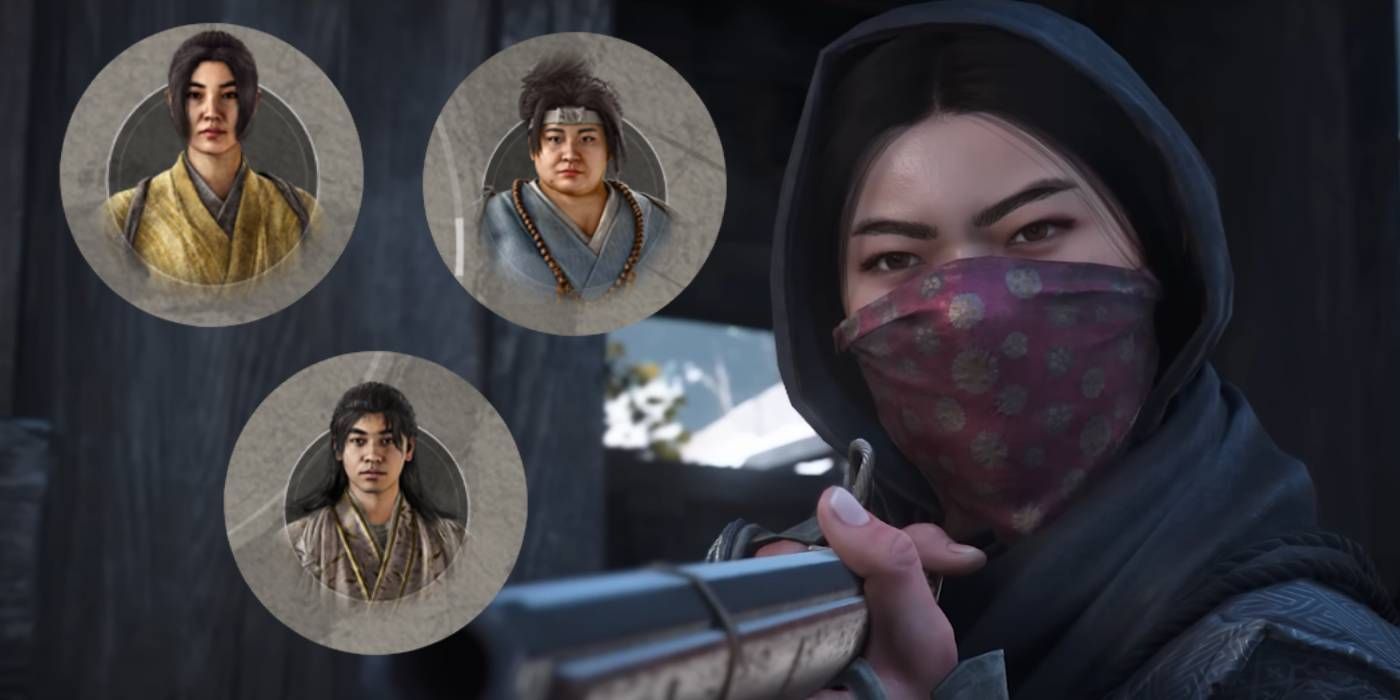 Assassin&rsquo;s Creed Katsuhime ally with several other Ally character symbols
