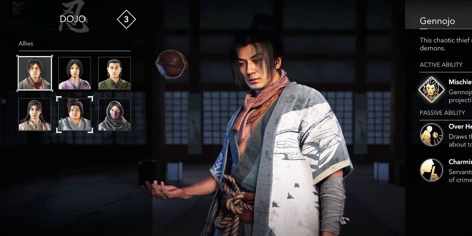 Assassin&rsquo;s Creed Shadows Gennojo ally recruited into Dojo