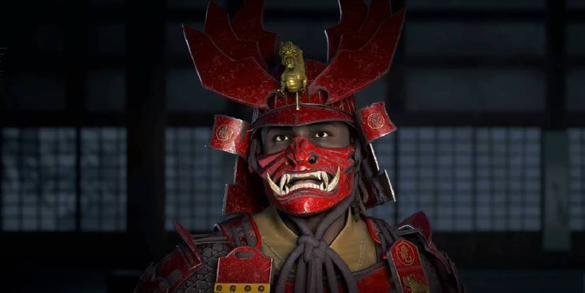 Assassin's Creed Shadows Red Dragon Helmet Legendary armor for Yasuke