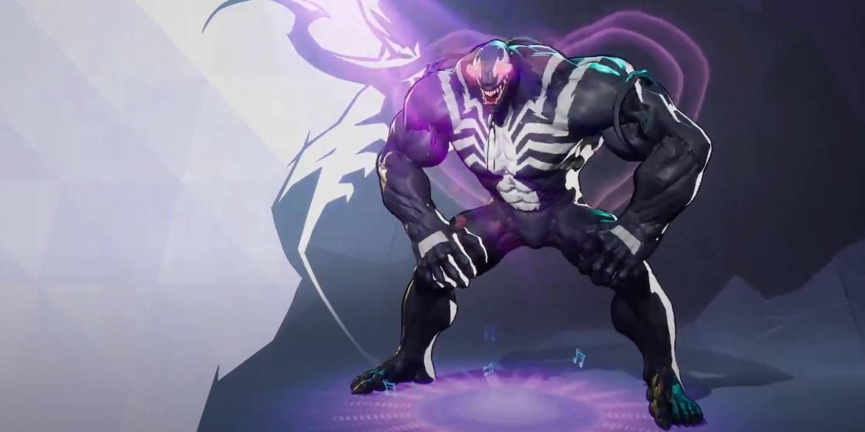 Marvel Rivals Venom doing Symbiote Boogie April Fool&rsquo;s dance emote