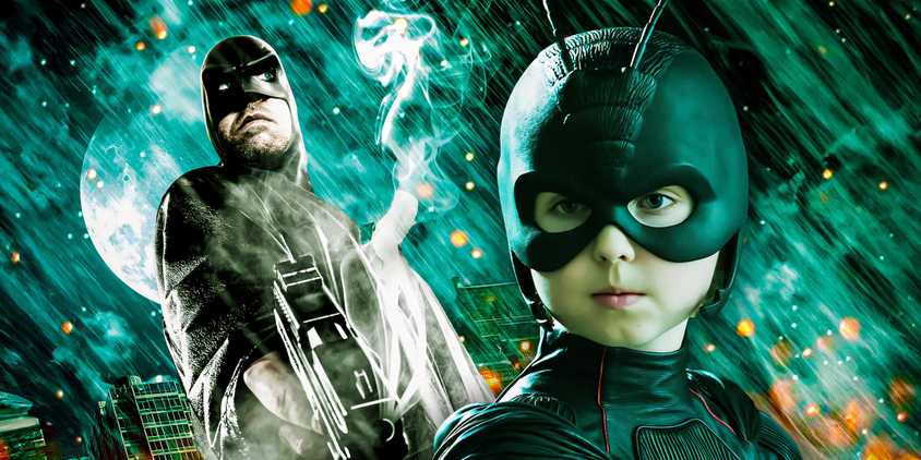 Ant-Boy (2013) and Rise Of The Black Bat (2012)
