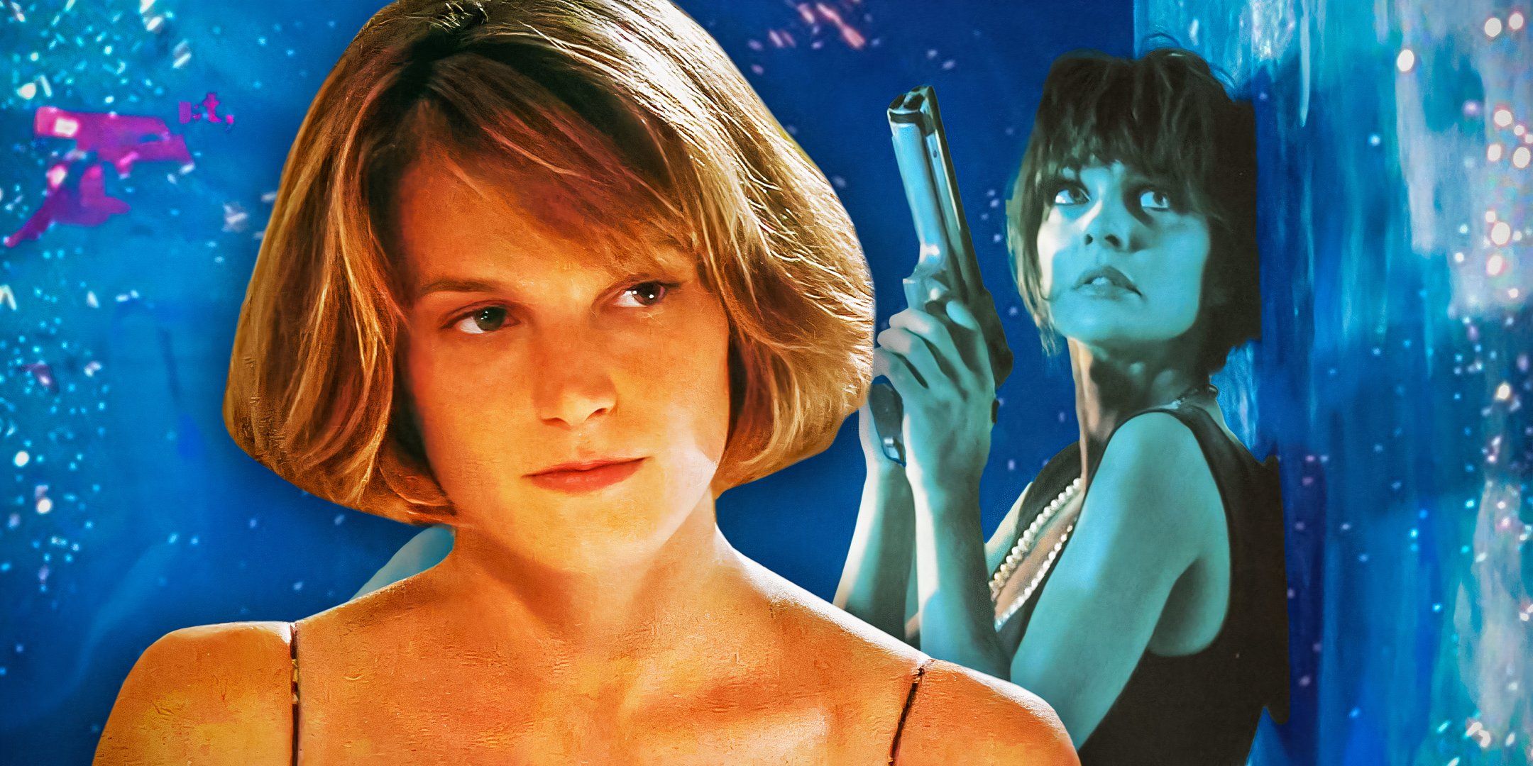 Imagery from Point of No Return (1993) and La Femme Nikita (1990)