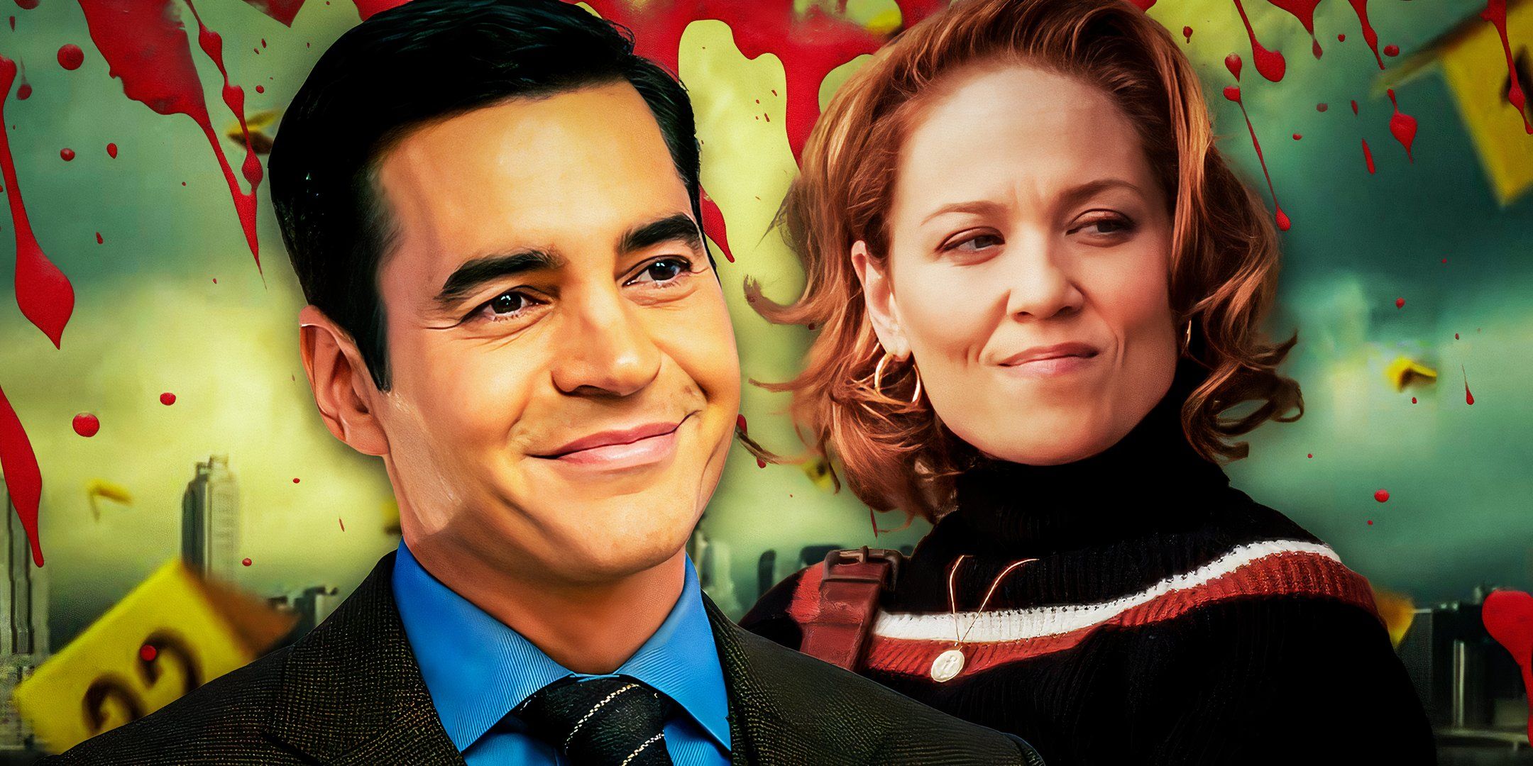 Ramon Rodriguez as Will Trent and Erika Christensen as Angie Polaski in Will Trent.