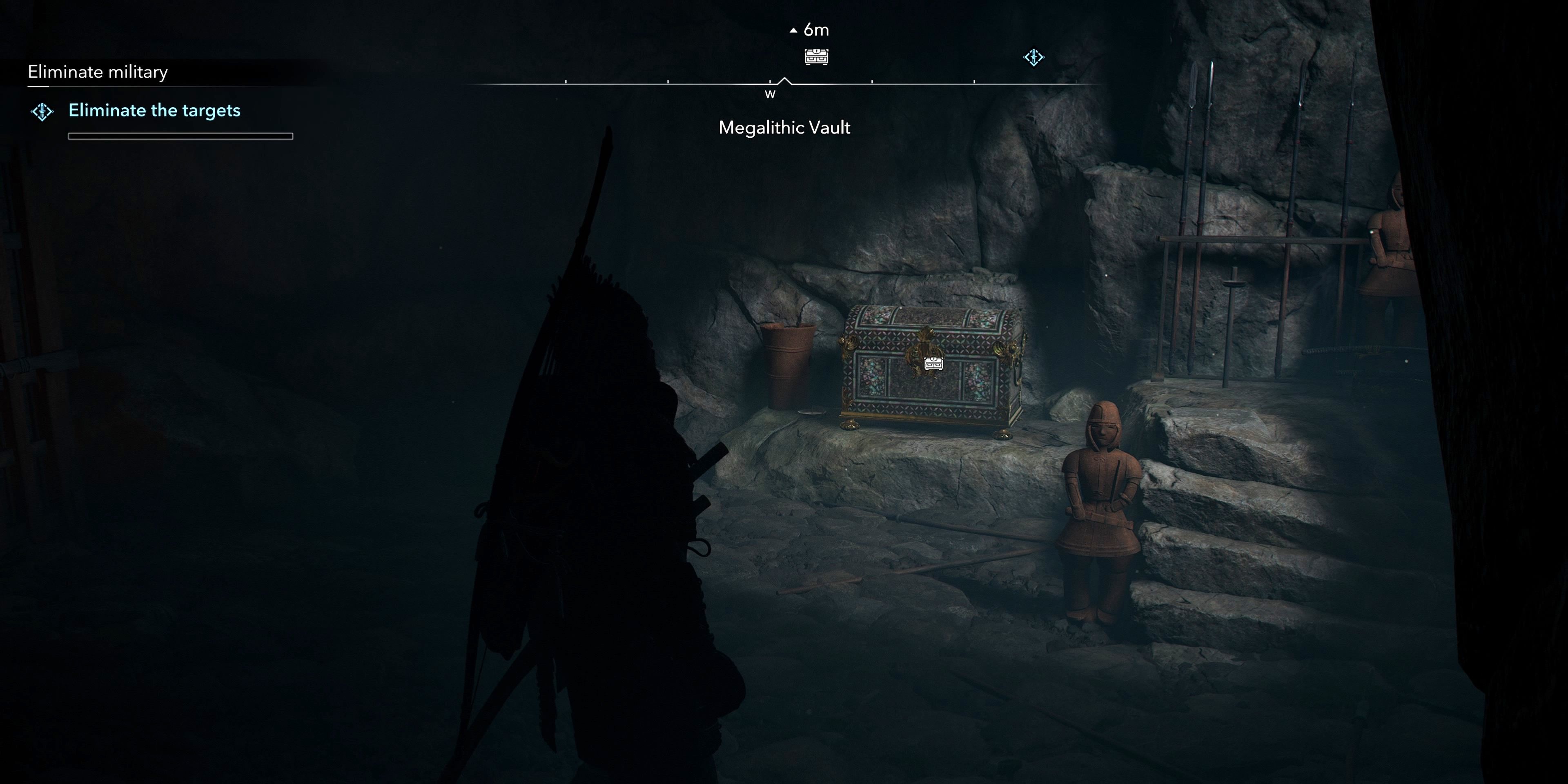 The loot box in the Megalithic Vault