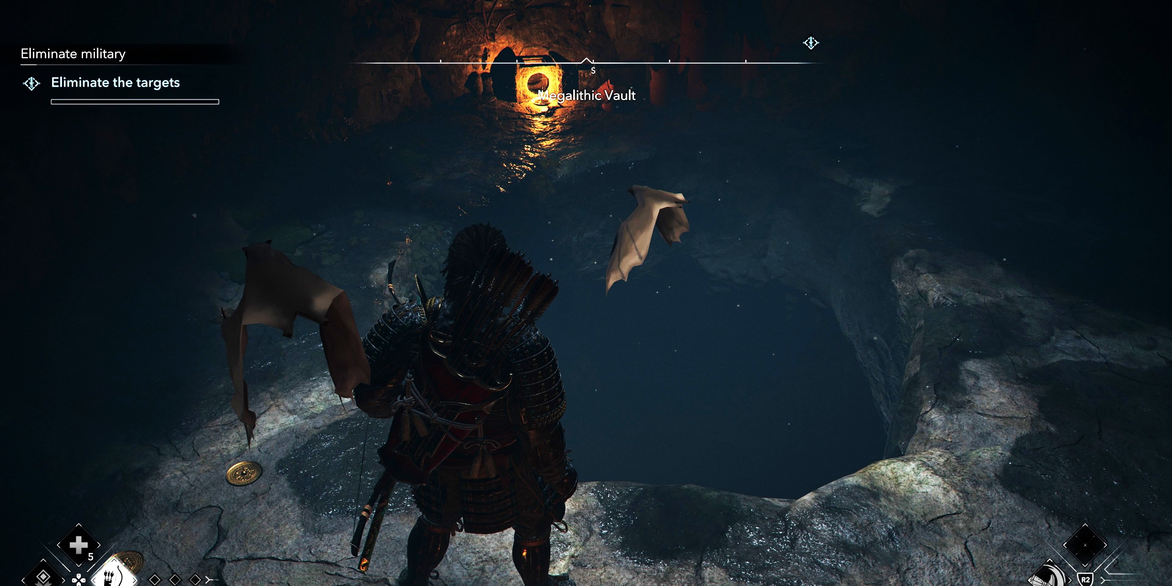 Yasuke getting ready to dive