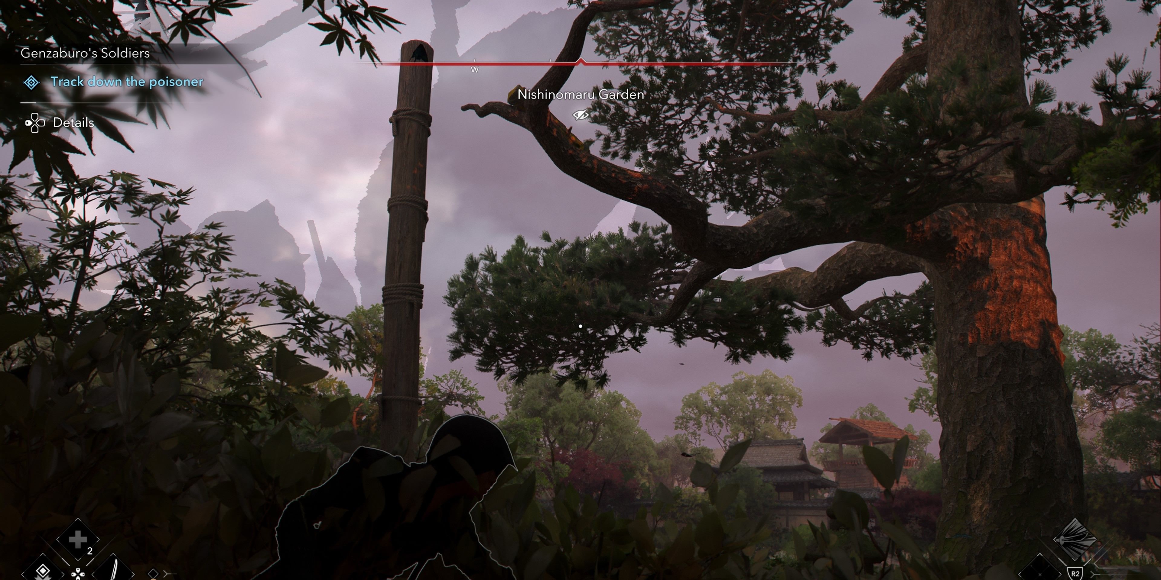 The climbing pole to the tree above the Poisoner quest in Assassin&rsquo;s Creed Shadows