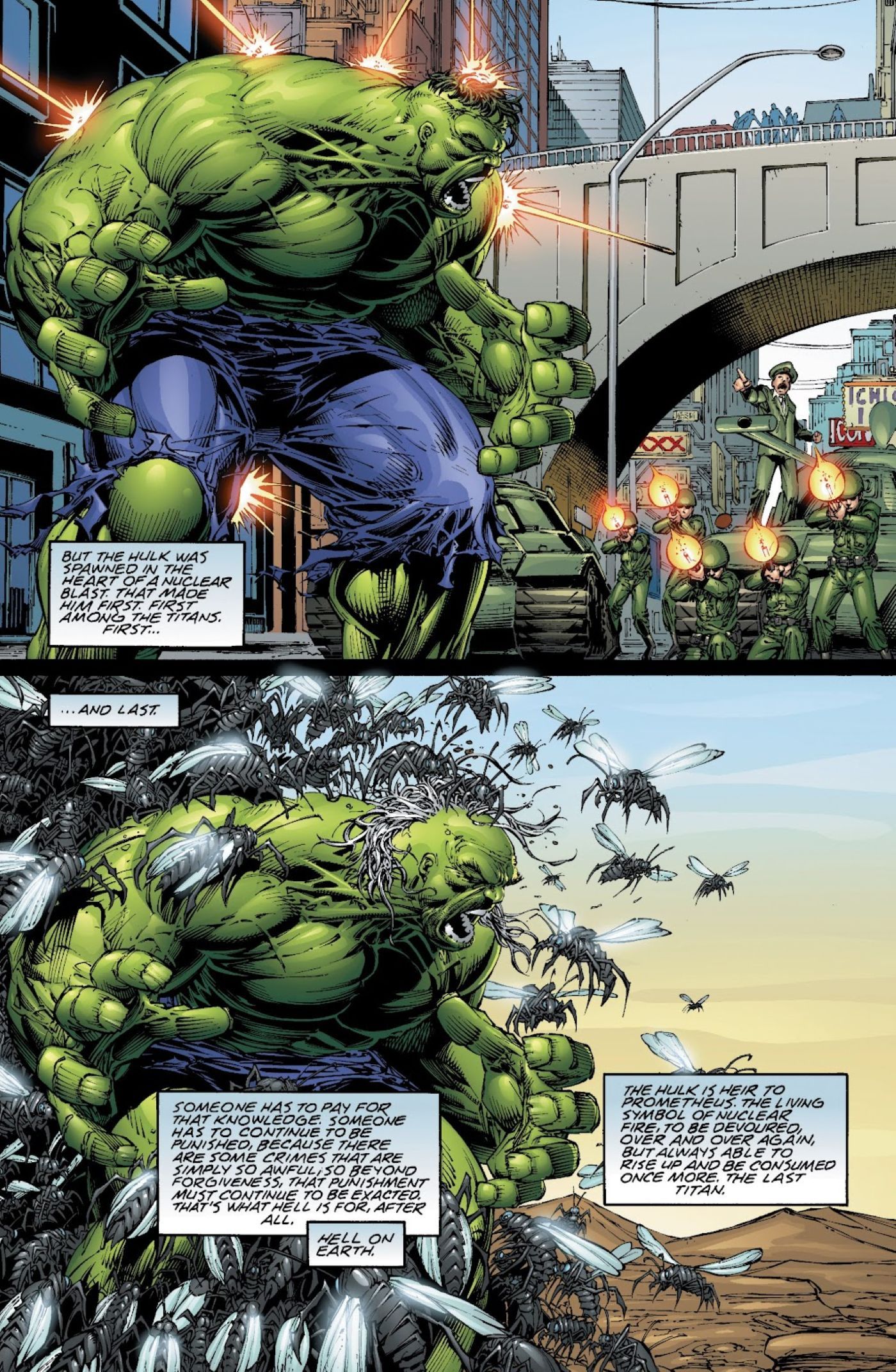 Incredible hulk the end cockroach scene