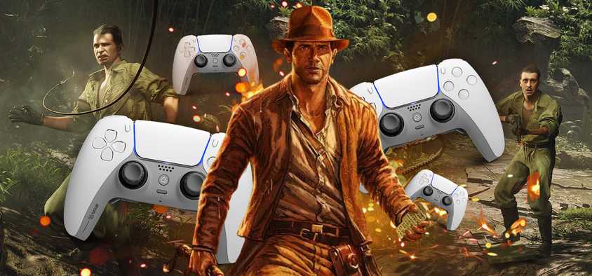 Indiana Jones & The Great Circle with the PS5 consoles