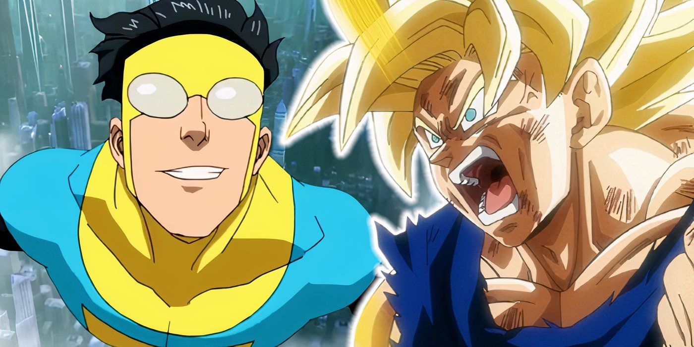 Invincible and Super Saiyan Goku