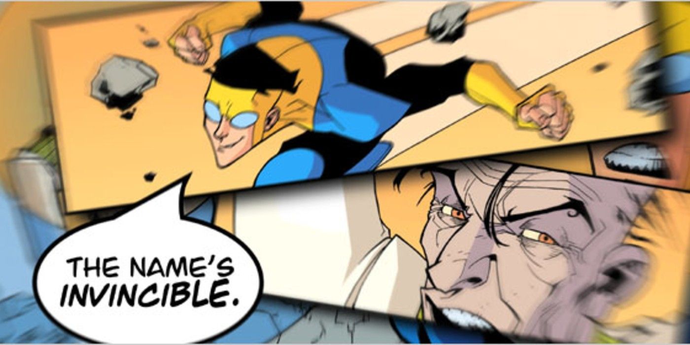 Invincible motion comic screenshot