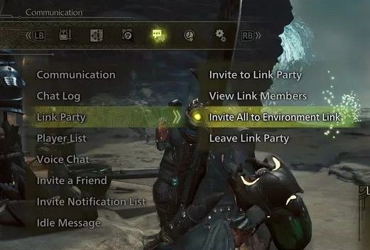 Invite all friends to environment link monster hunter wilds