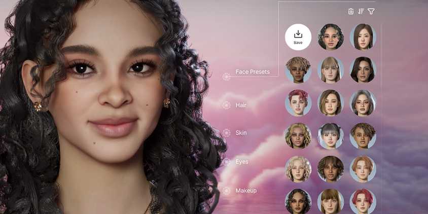 Inzoi screenshot of character creator