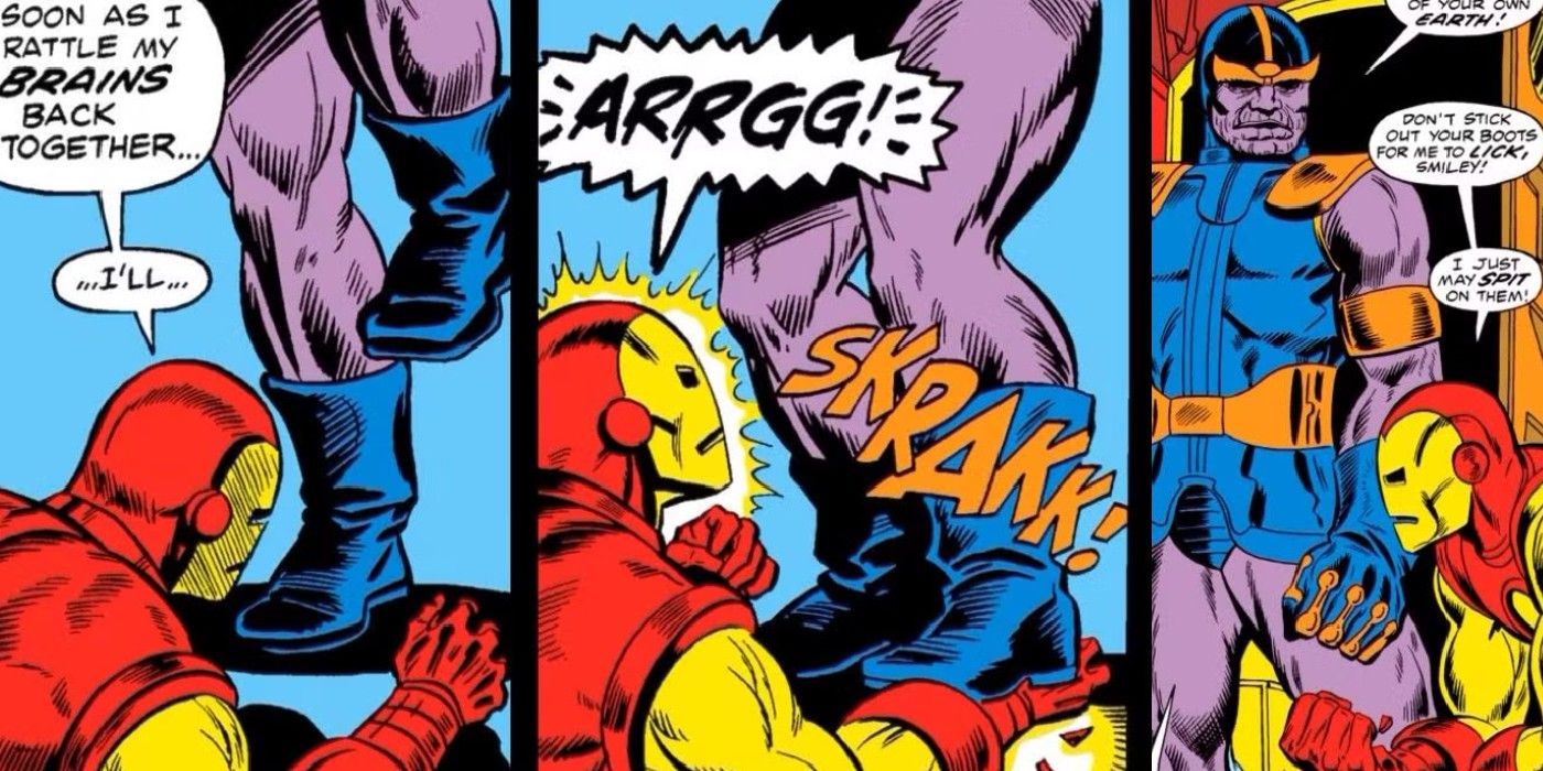 iron man first meets thanos