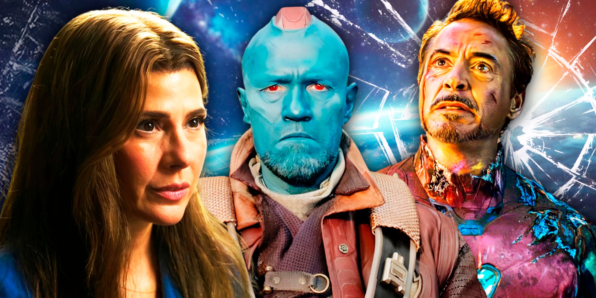 Iron Man, Yondu and Aunt May
