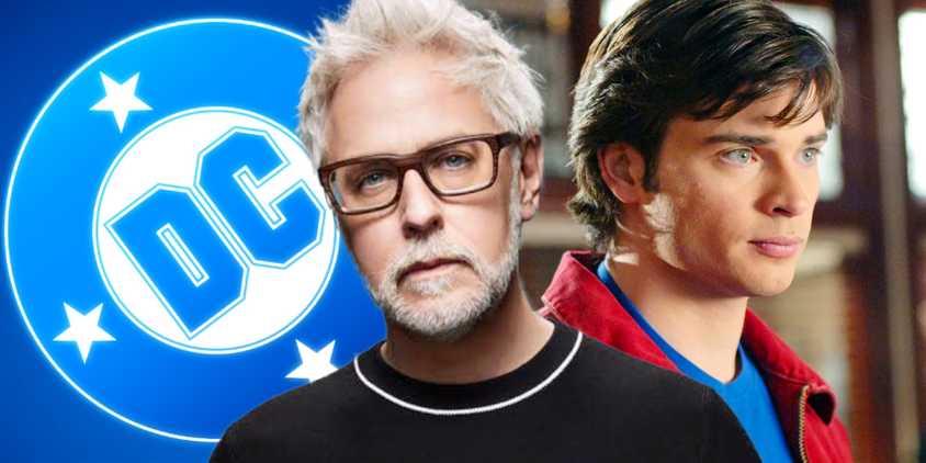 James Gunn DC Studios Logo and Tom Welling Superman Smallville Custom DC Image