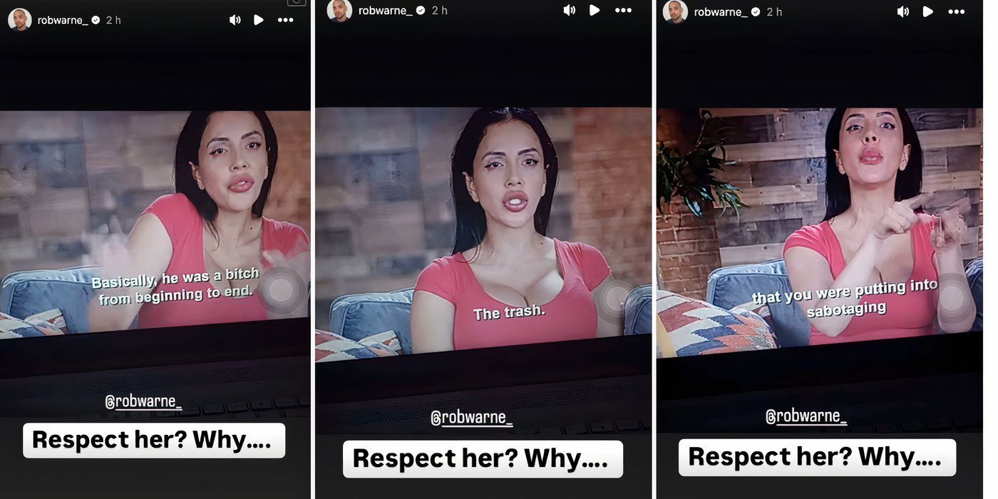 Jasmine Pineda in 90 Day Fiance on Rob Warne's Story